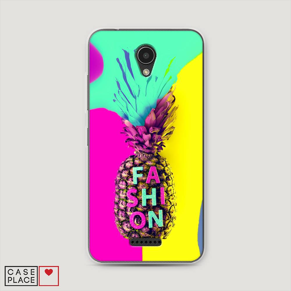 

Чехол Awog на Lenovo Vibe B / Леново Vibe B "Кислотный ананас", 112450-10