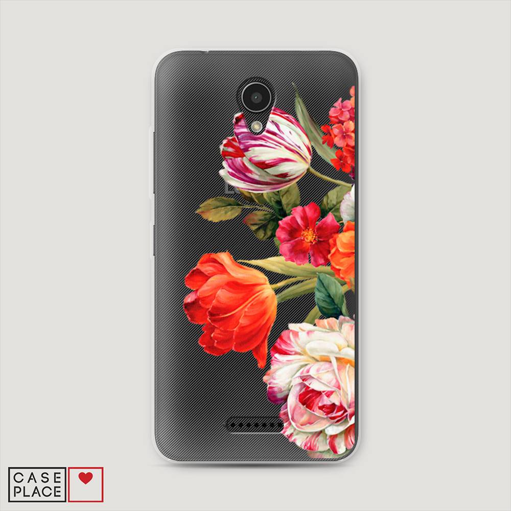 

Чехол Awog на Lenovo Vibe B / Леново Vibe B "Весенний букет", 112450-8