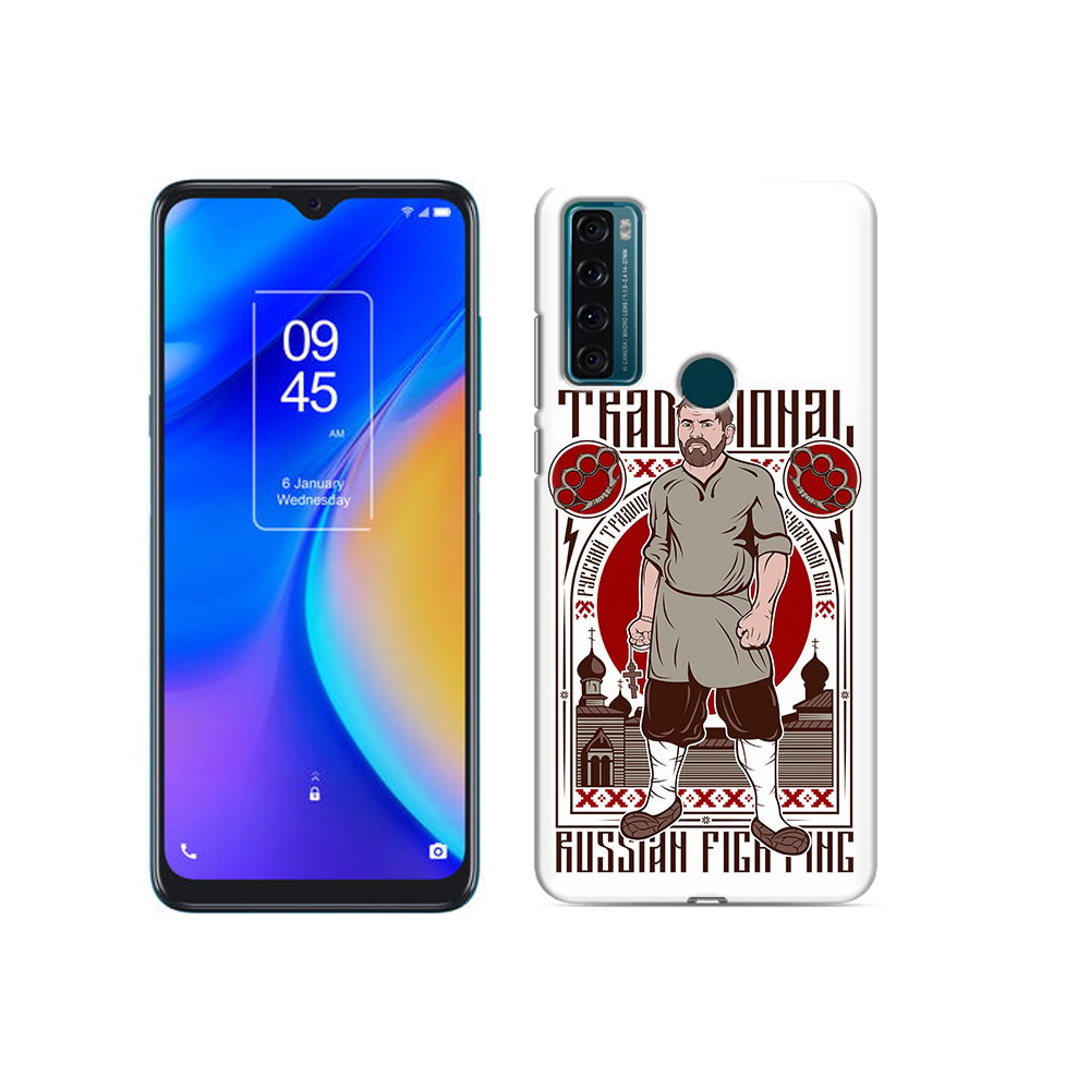 

Чехол MyPads Tocco для TCL 20 SE Традициональный мужчина, Прозрачный, Tocco
