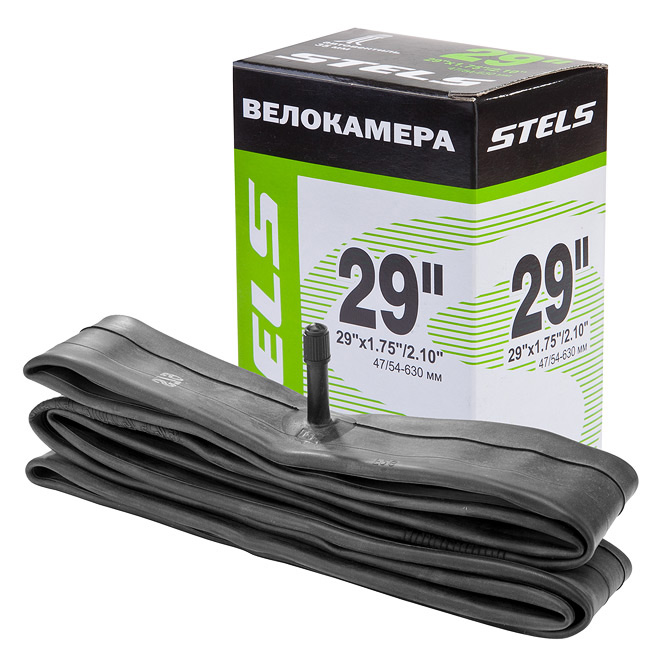 

Велокамера STELS/SEYOUN 29x1.75/2.10 автовентиль 48 мм, в инд. упаковке STELS LU083695, Черный