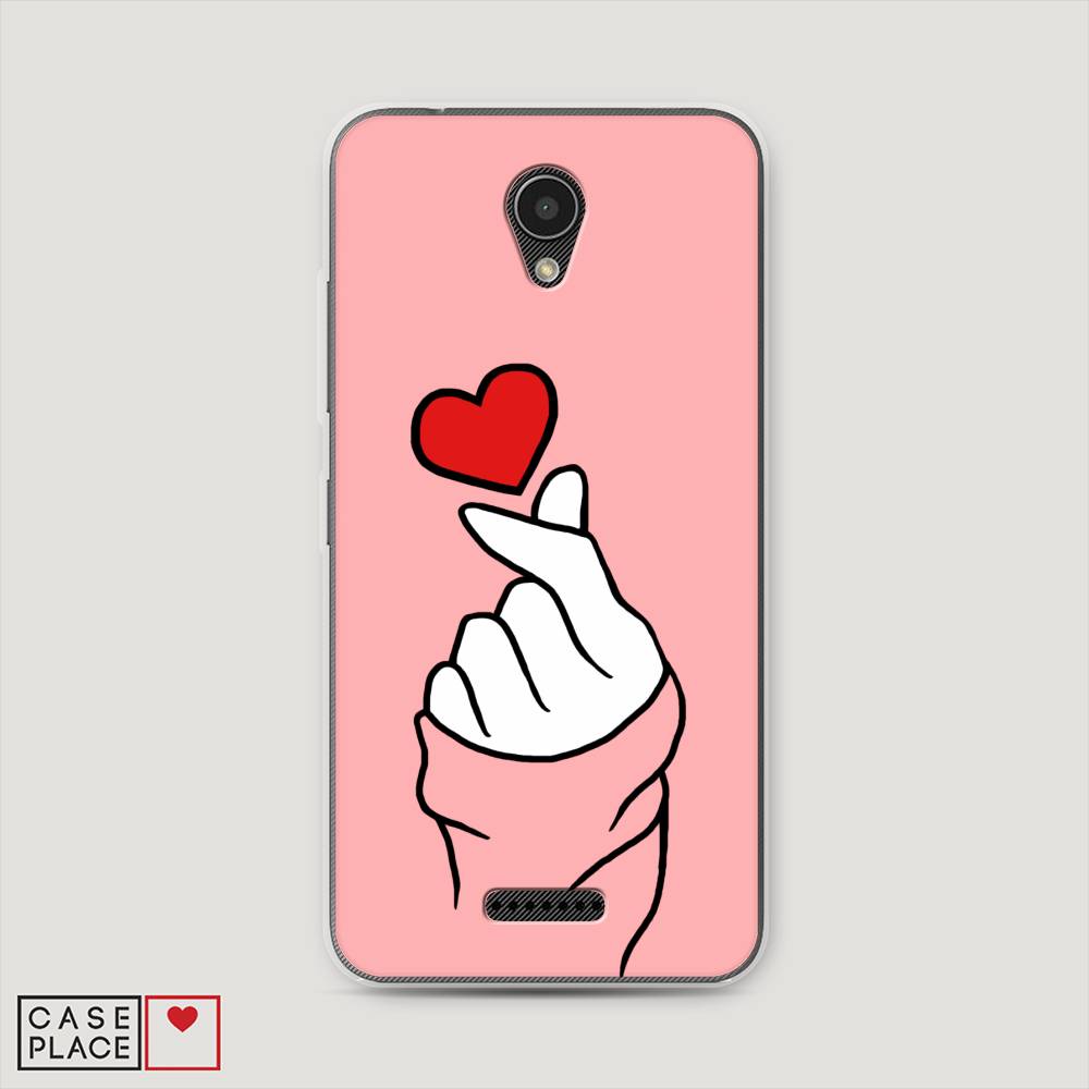 

Чехол Awog на Lenovo Vibe B / Леново Vibe B "Милое сердечко", 112450-7