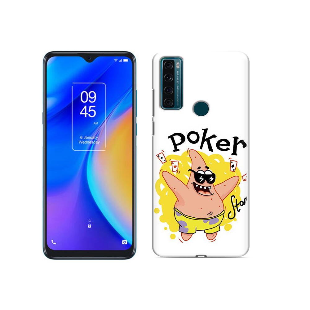 

Чехол MyPads Tocco для TCL 20 SE Патрик, Прозрачный, Tocco