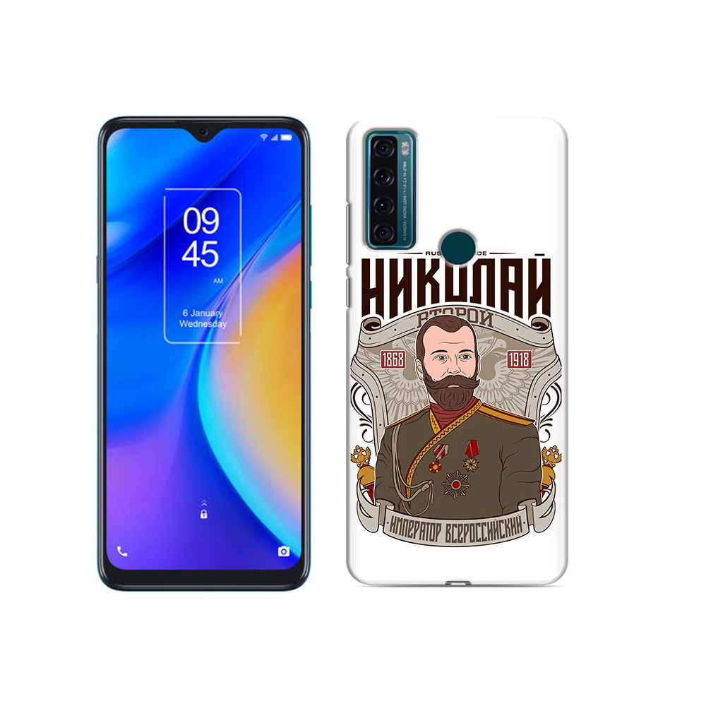 

Чехол MyPads Tocco для TCL 20 SE Николай второй, Прозрачный, Tocco