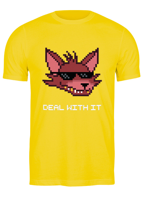 

Футболка мужская Printio Foxy (пять ночей у фредди) желтая S, Желтый, Foxy (пять ночей у фредди)