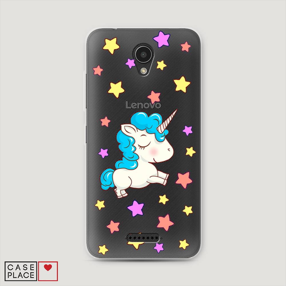 

Чехол Awog на Lenovo Vibe B / Леново Vibe B "Звездный единорог", 112450-2