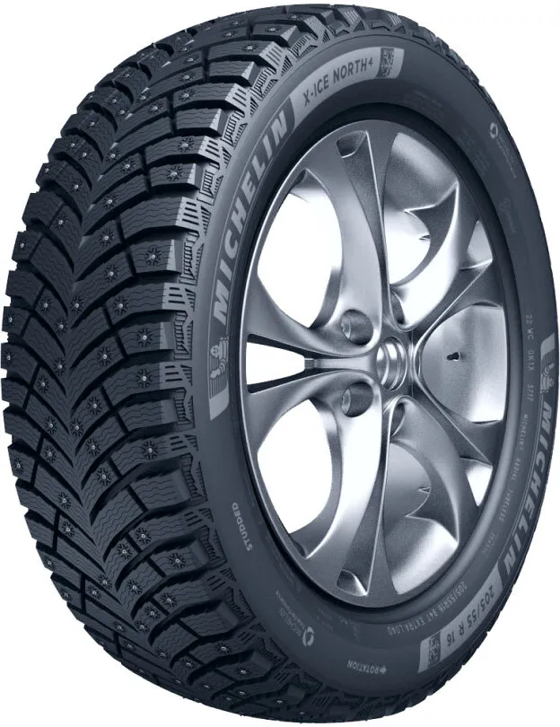 

Шины зимние MICHELIN X-ice NORTH 4 235/45 R19 99H Шипованные