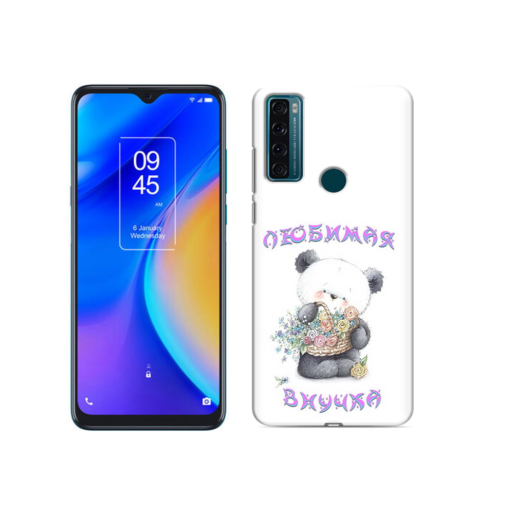 

Чехол MyPads Tocco для TCL 20 SE Любимая внучка, Прозрачный, Tocco