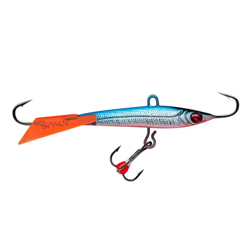 

Балансир Sprut Hiko (7 / - / 3 / 4.5 / SB-3D / / - / - / -), Голубой;оранжевый;серебристый, Hiko