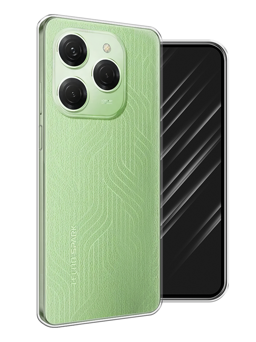 

Чехол Awog на Tecno Spark 20 Pro прозрачный, 304850-1