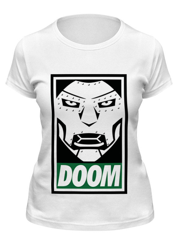 

Футболка женская Printio Доктор дум (doctor doom) белая S, Белый, Доктор дум (doctor doom)