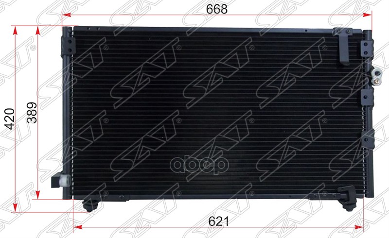 

Радиатор Кондиционера Toyota Ipsum 96-98 (8846044030 / St-Typ1-394-0 / Sat) Sat ST-TYP1-39