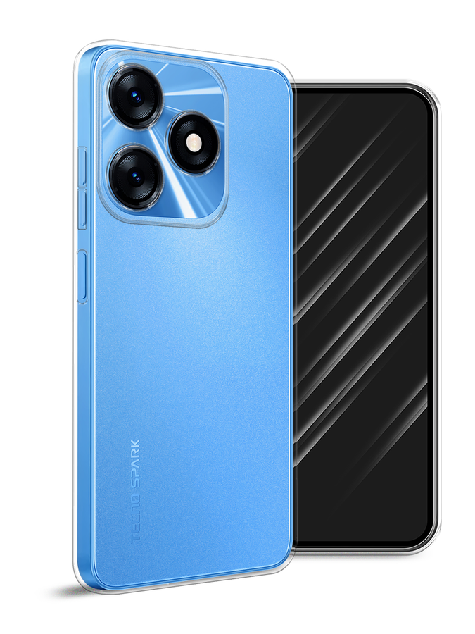 

Чехол Awog на Tecno Spark 10/10C прозрачный, 303550-1