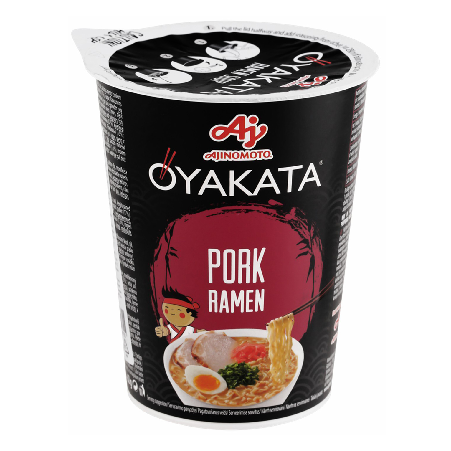 

Лапша Oyakata со вкусом свинины быстрого приготовления 62 г