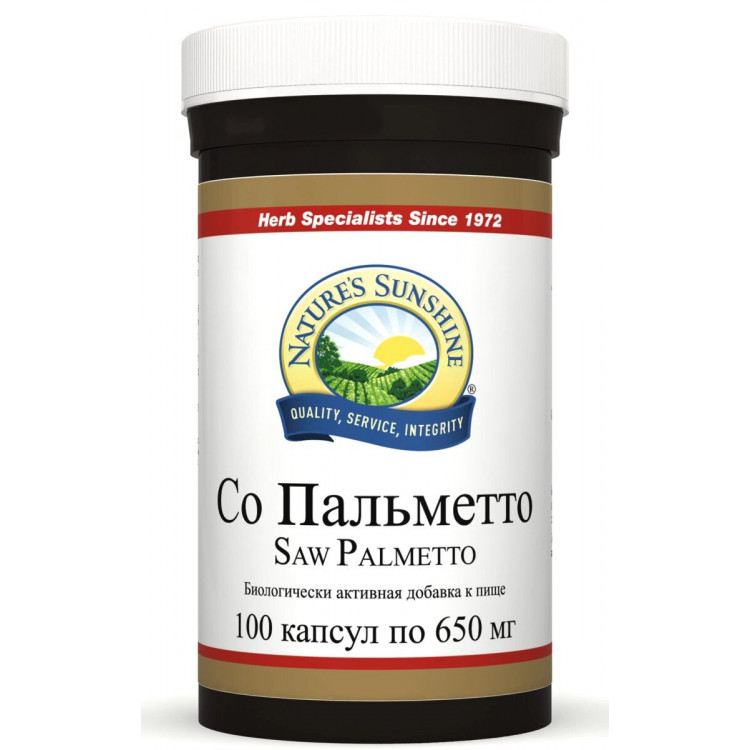 Natures Sunshine Saw Palmetto капсулы 650 мг 100 шт.