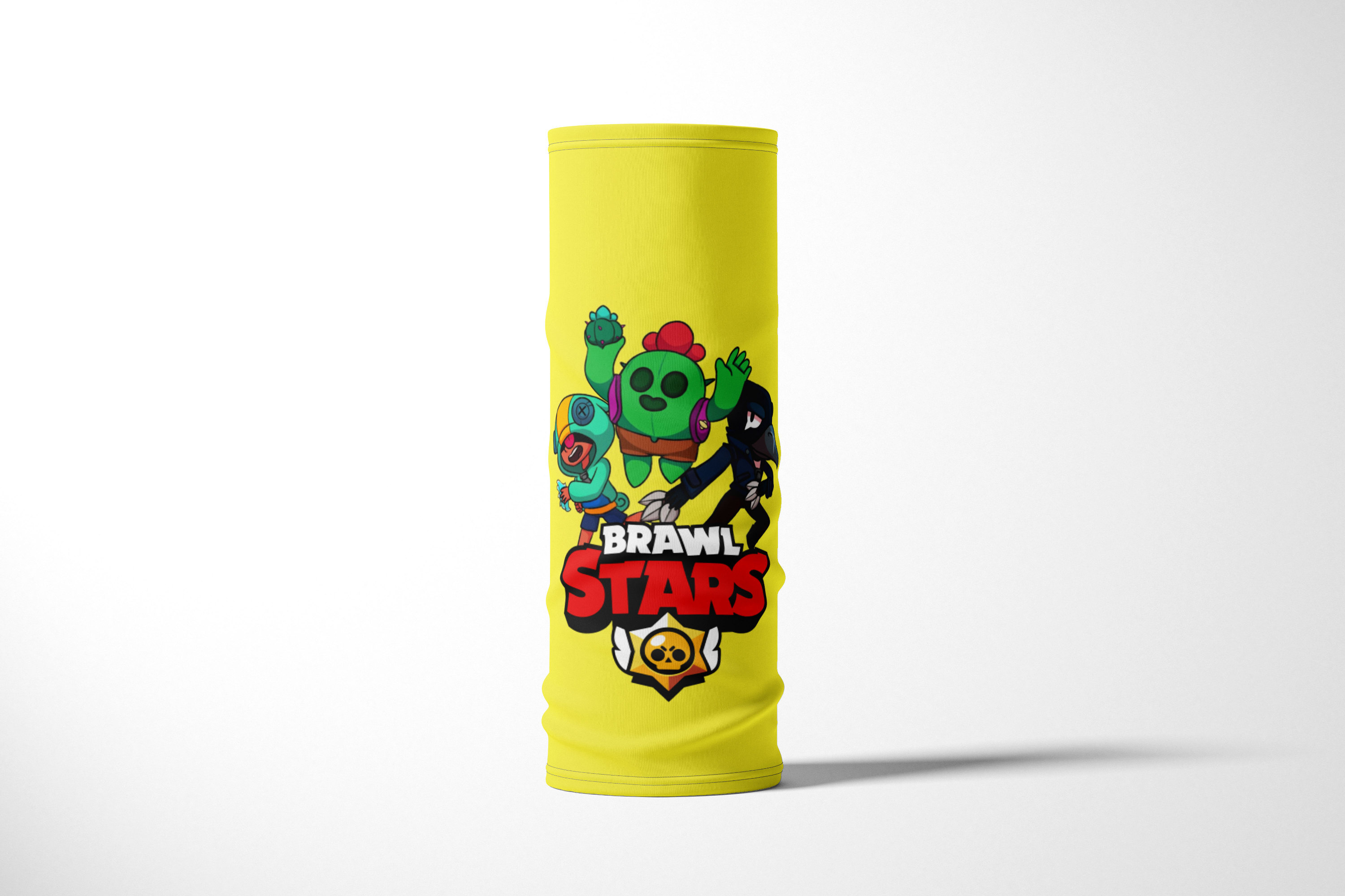 

Бандана / Бафф / Снуд-трансформер / Геймерам / Brawl Stars, Желтый, BBuffVM_VM1923761