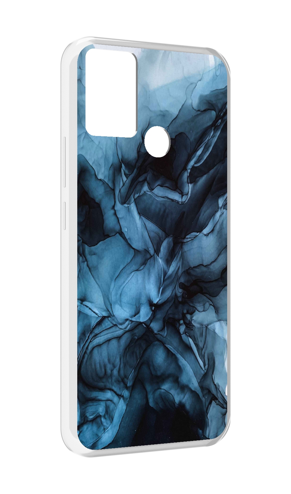 

Чехол MyPads голубой дымок для Infinix Hot 11 Play, Прозрачный, Tocco
