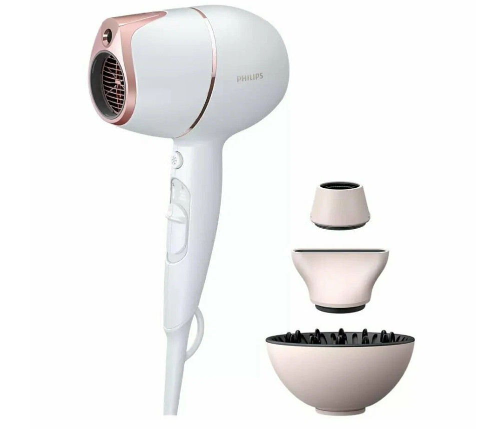 

Фен Philips BHD628 1800 Вт белый, BHD628