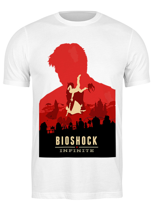 

Футболка мужская Printio Bioshock infinite белая 2XL, Белый, Bioshock infinite