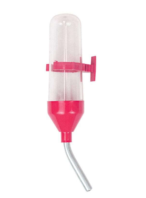 Поилка для грызунов HOMEPET 5500 рубиновая 75 мл