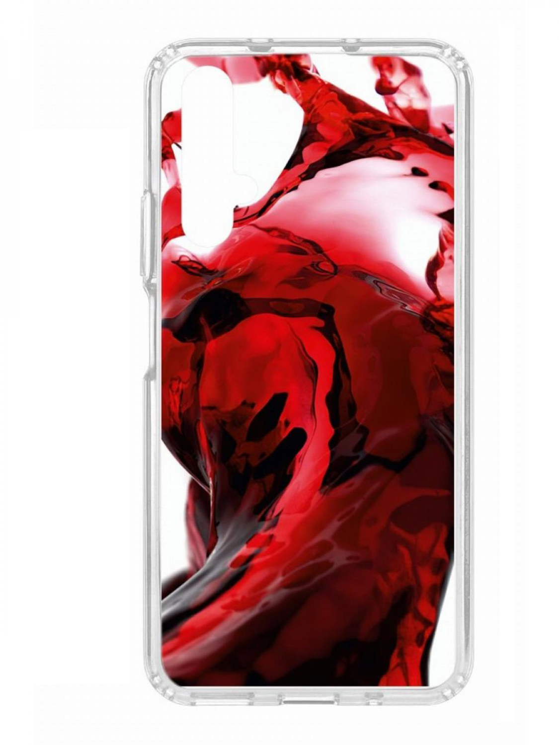 Чехол для смартфона Honor 20 КRUЧЕ Print прозрачный с принтом
