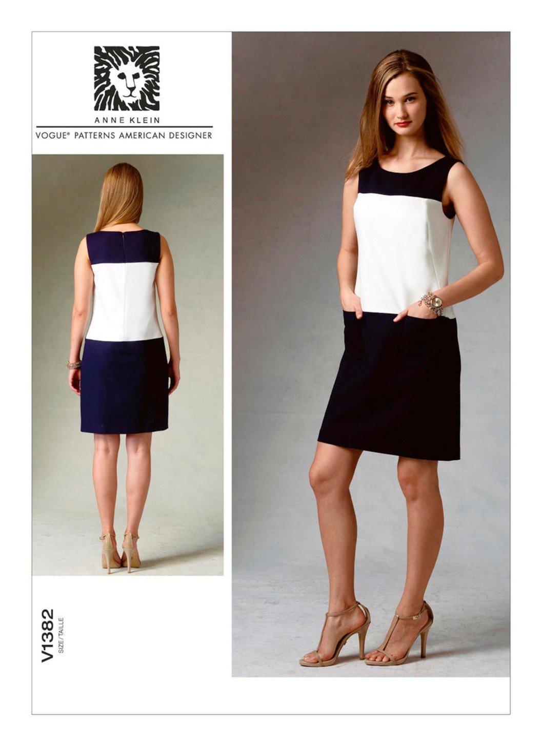 

Выкройка Vogue №1382 — Платье от Anne Klein