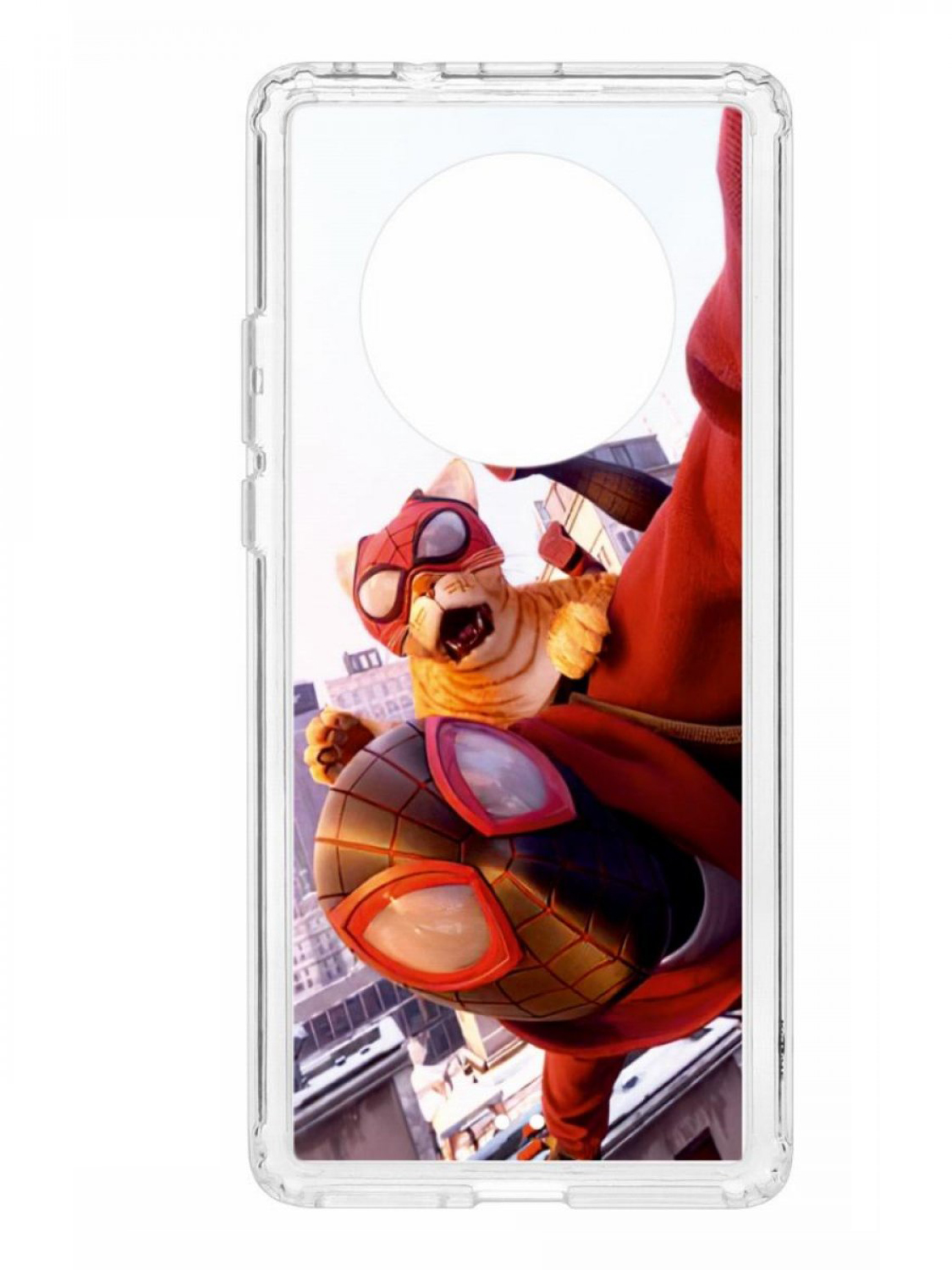 Чехол для смартфона Huawei Mate 40 Pro КRUЧЕ Print прозрачный с принтом