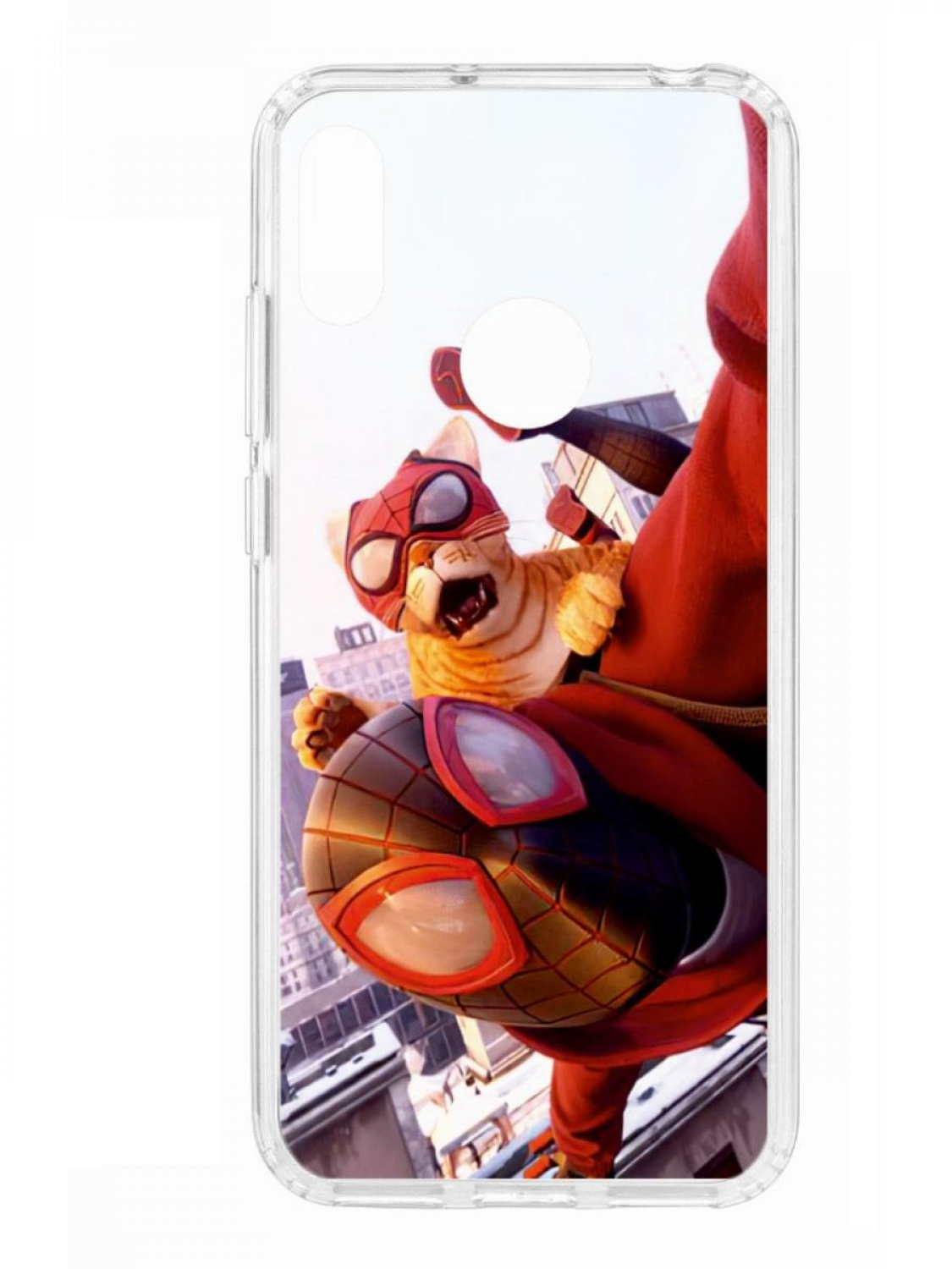 Чехол для смартфона Huawei Y6 2019 КRUЧЕ Print прозрачный с принтом