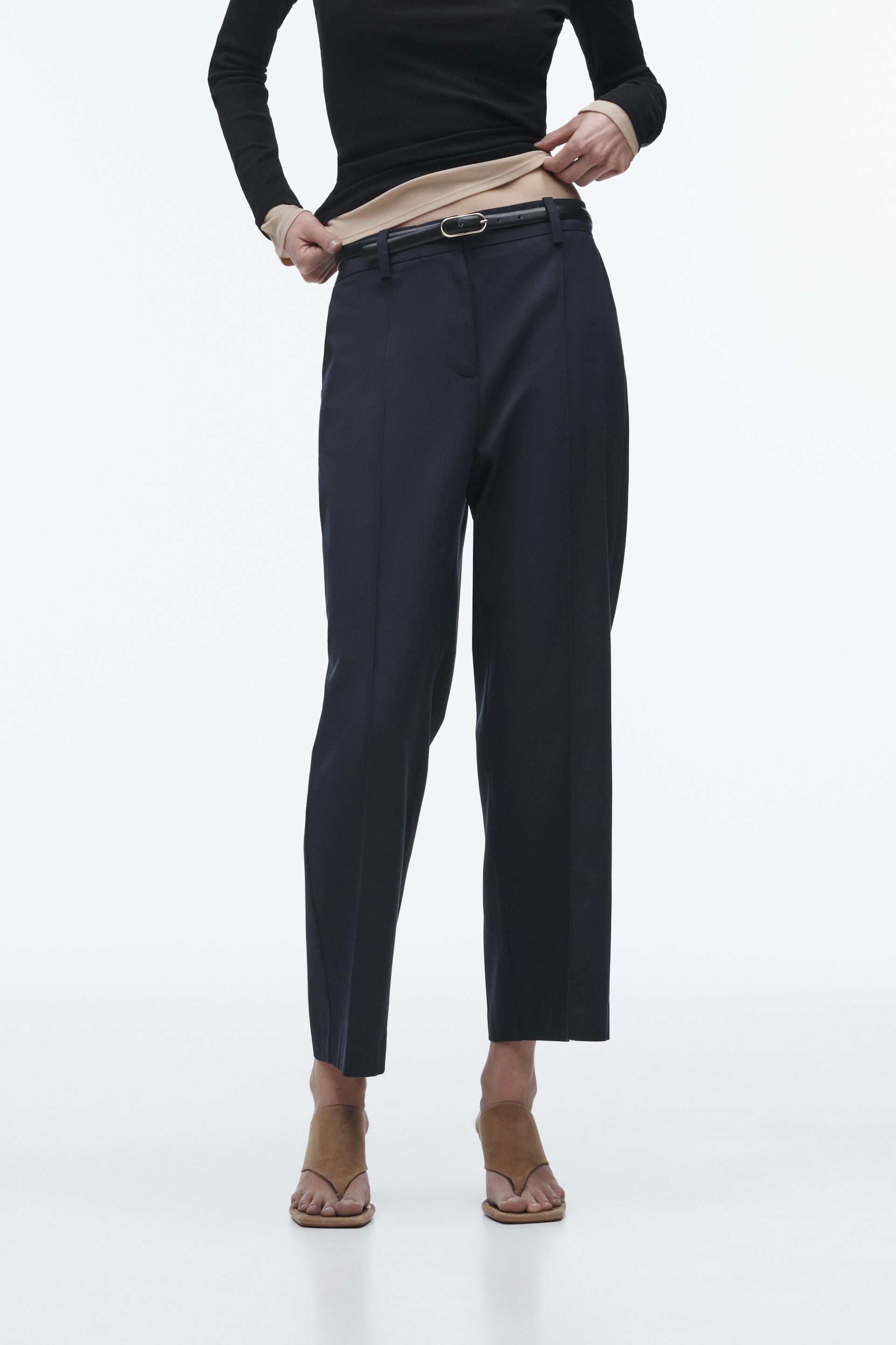 

Брюки женские ZARA 04387034 синие M (доставка из-за рубежа), Синий, 04387034