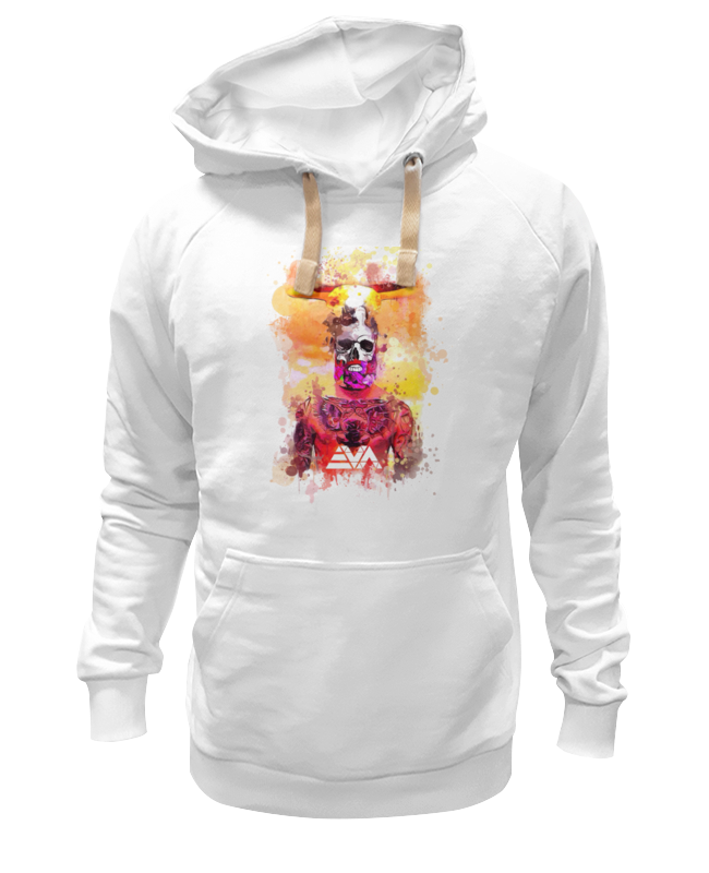 

Худи унисекс Printio Ядерная бородач белое 2XL, Белый, Ядерный бородач