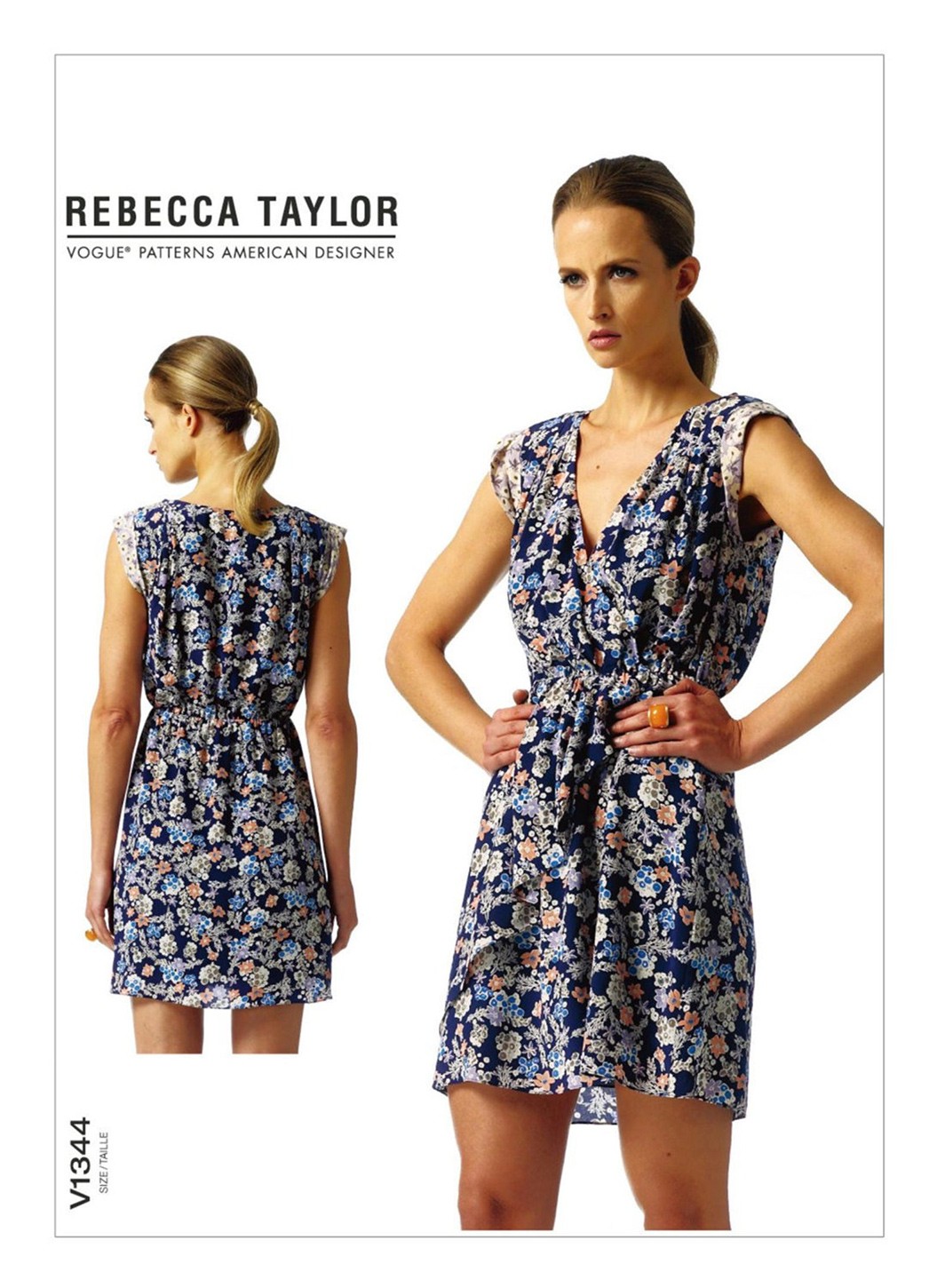 

Выкройка Vogue №1344 — Платье летнее от Rebecca Taylor
