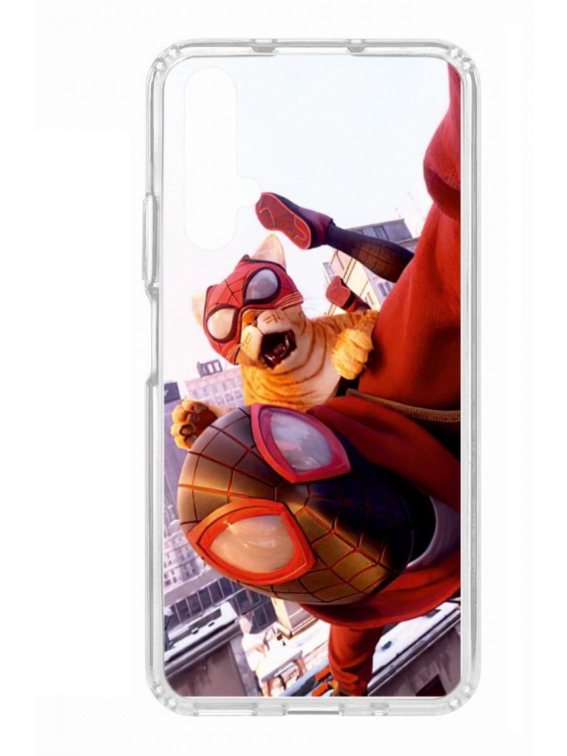 Чехол для смартфона Honor 20 КRUЧЕ Print прозрачный с принтом