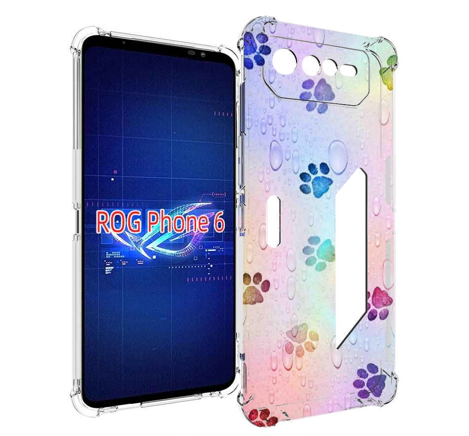 

Чехол MyPads лапки для Asus ROG Phone 6, Прозрачный, Tocco