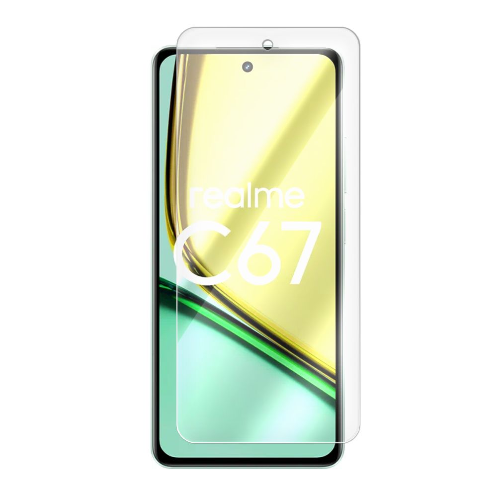 

Стекло защитное гибридное Krutoff для Realme C67