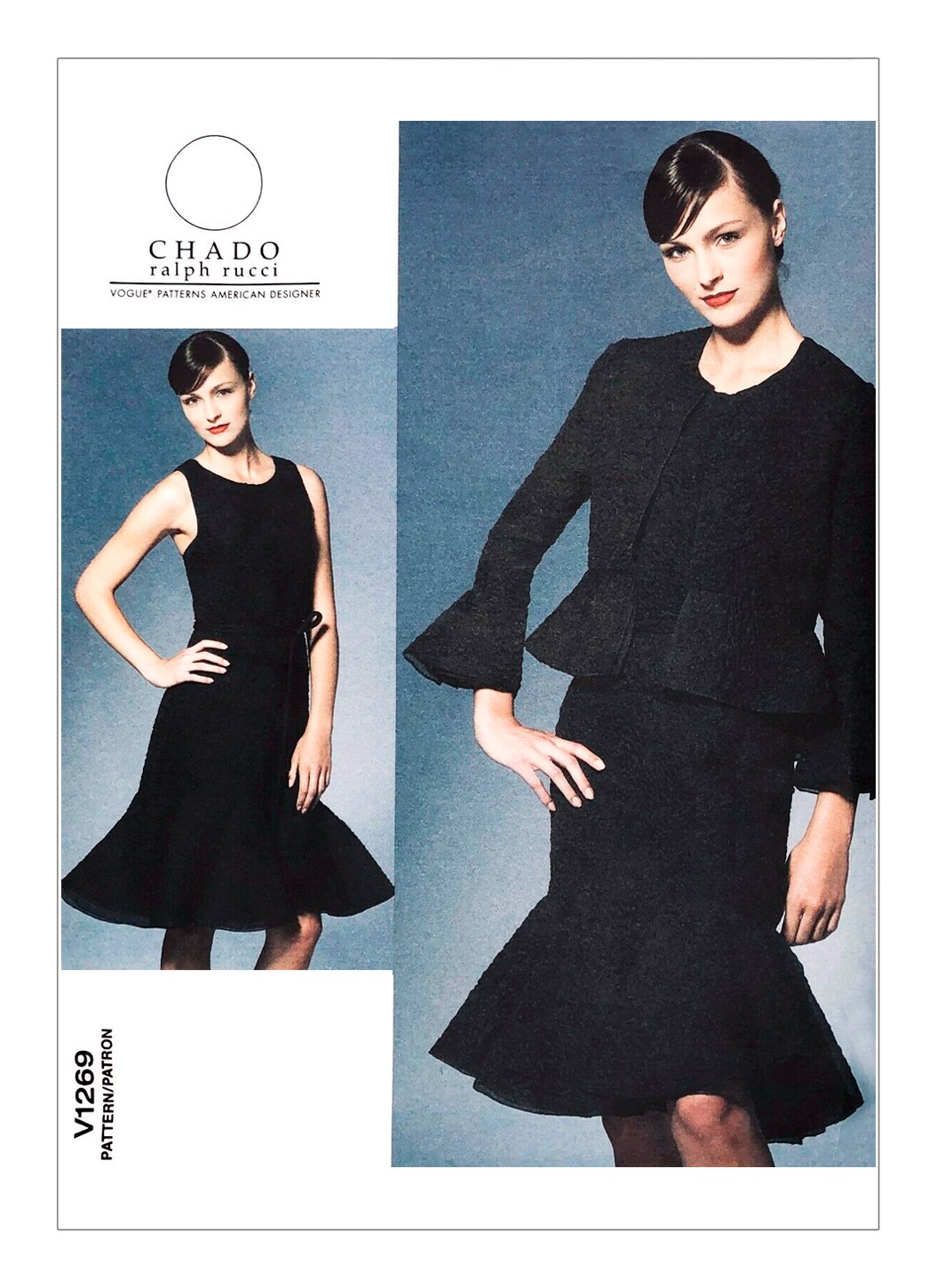 

Выкройка Vogue №1269 — Костюм: жакет, платье от Ralph Rucci