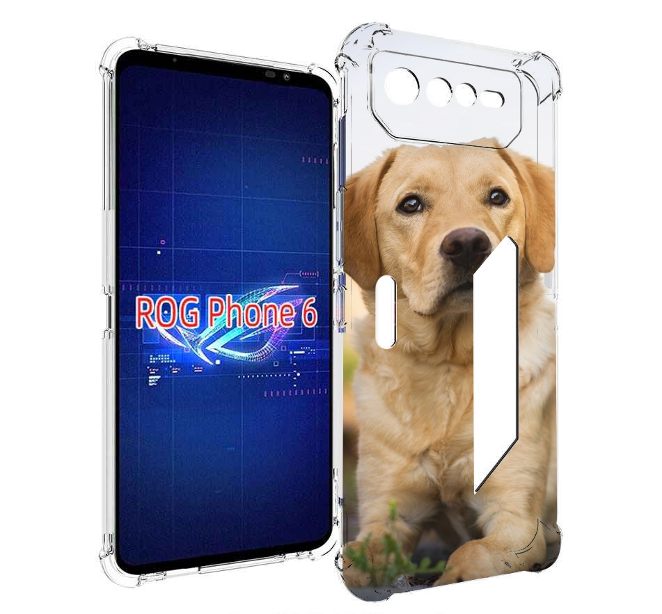 

Чехол MyPads лабрадор ретривер для Asus ROG Phone 6, Прозрачный, Tocco