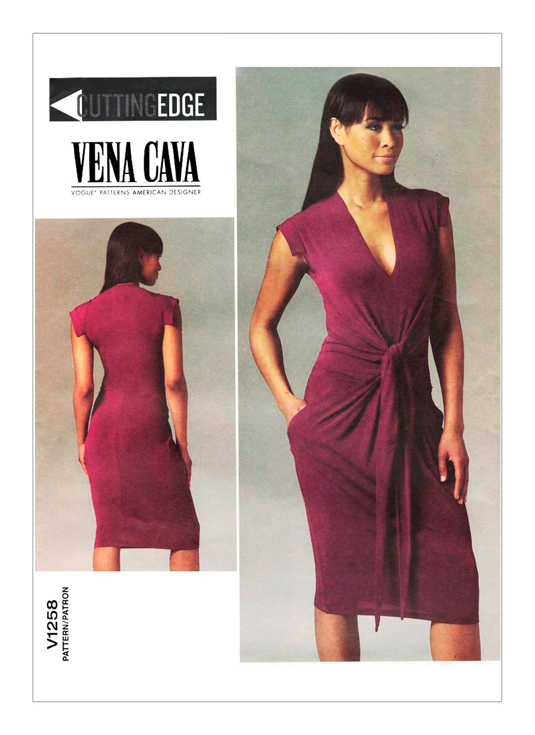 

Выкройка Vogue №1258 — Платье