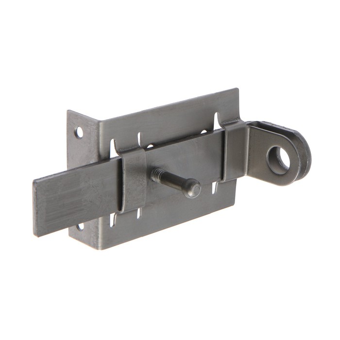 Задвижка дверная ЗД-04, без покрытия , в упаковке10 шт.(10 шт.)