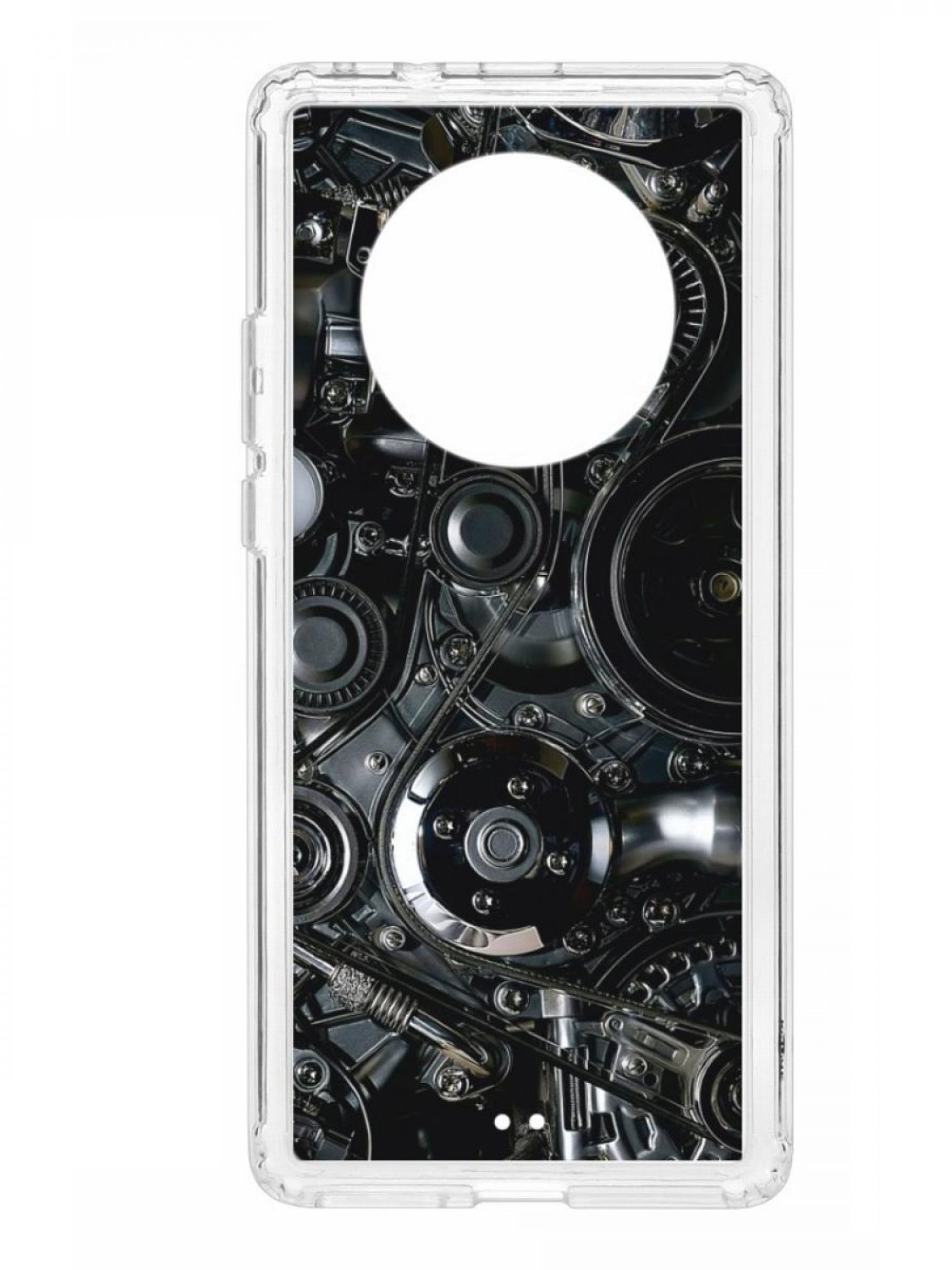Чехол для смартфона Huawei Mate 40 Pro КRUЧЕ Print прозрачный с принтом