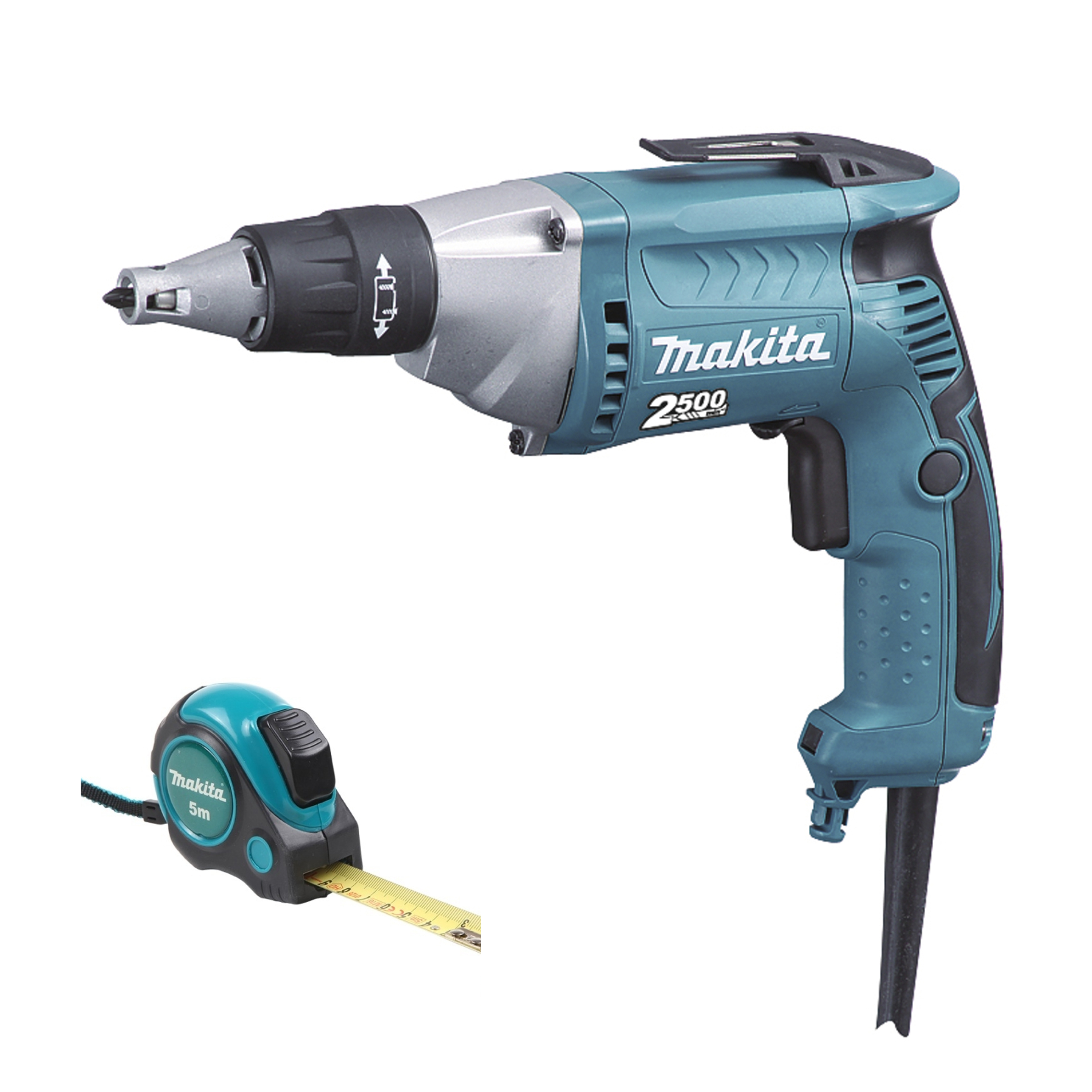 

Шуруповерт MAKITA FS2300 + Рулетка, FS2300