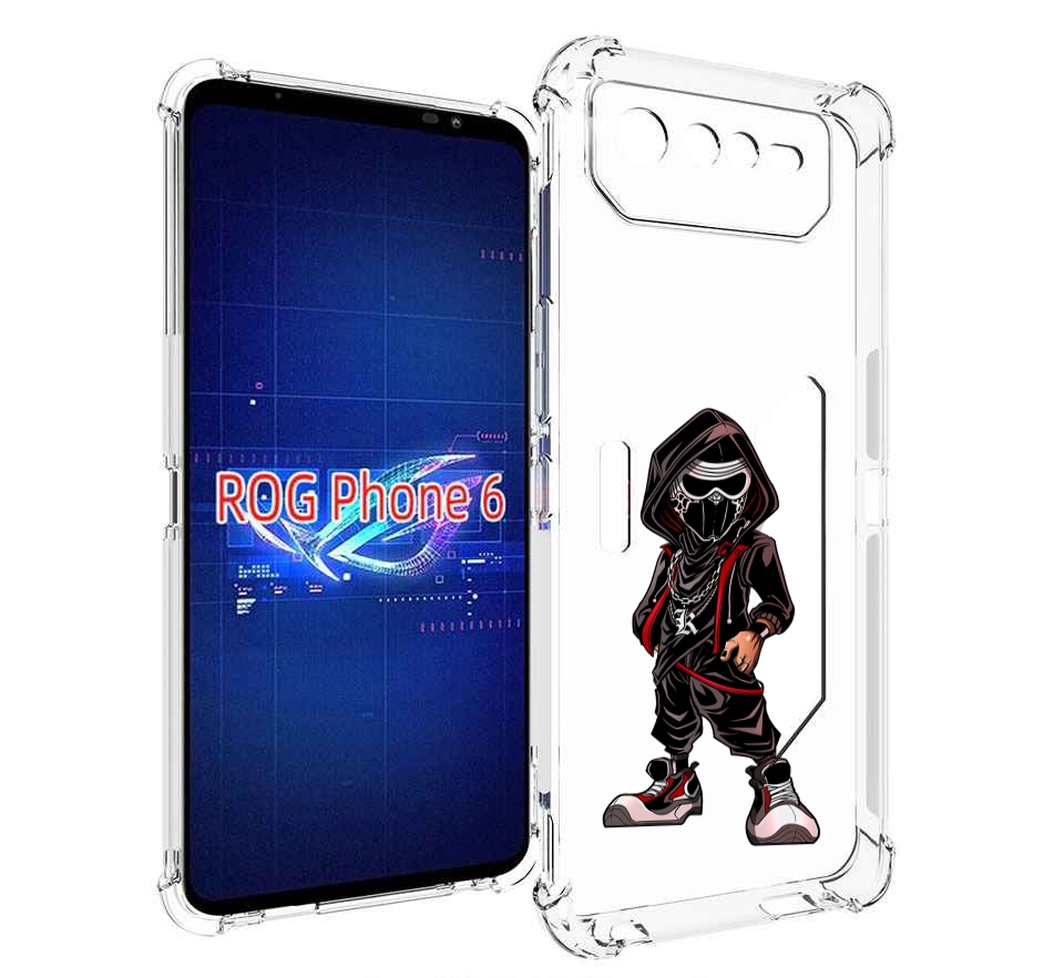 

Чехол MyPads крутой-ниндзя для Asus ROG Phone 6, Прозрачный, Tocco