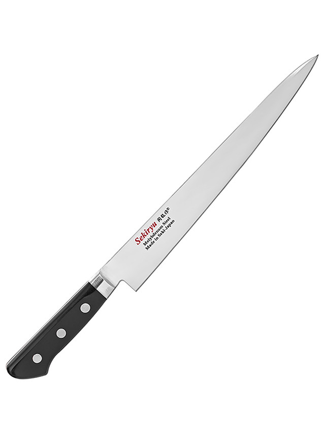 Кухонный нож Sekiryu Осака универсальный односторонняя заточка сталь 37 см 4072485