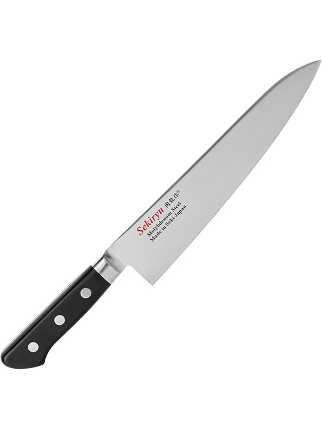 Кухонный нож Sekiryu Осака универсальный односторонняя заточка сталь 37 см 4072483