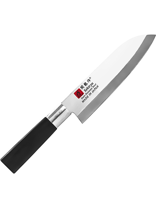 Кухонный нож Sekiryu Токио универсальный двусторонняя заточка сталь 29 см 4072473