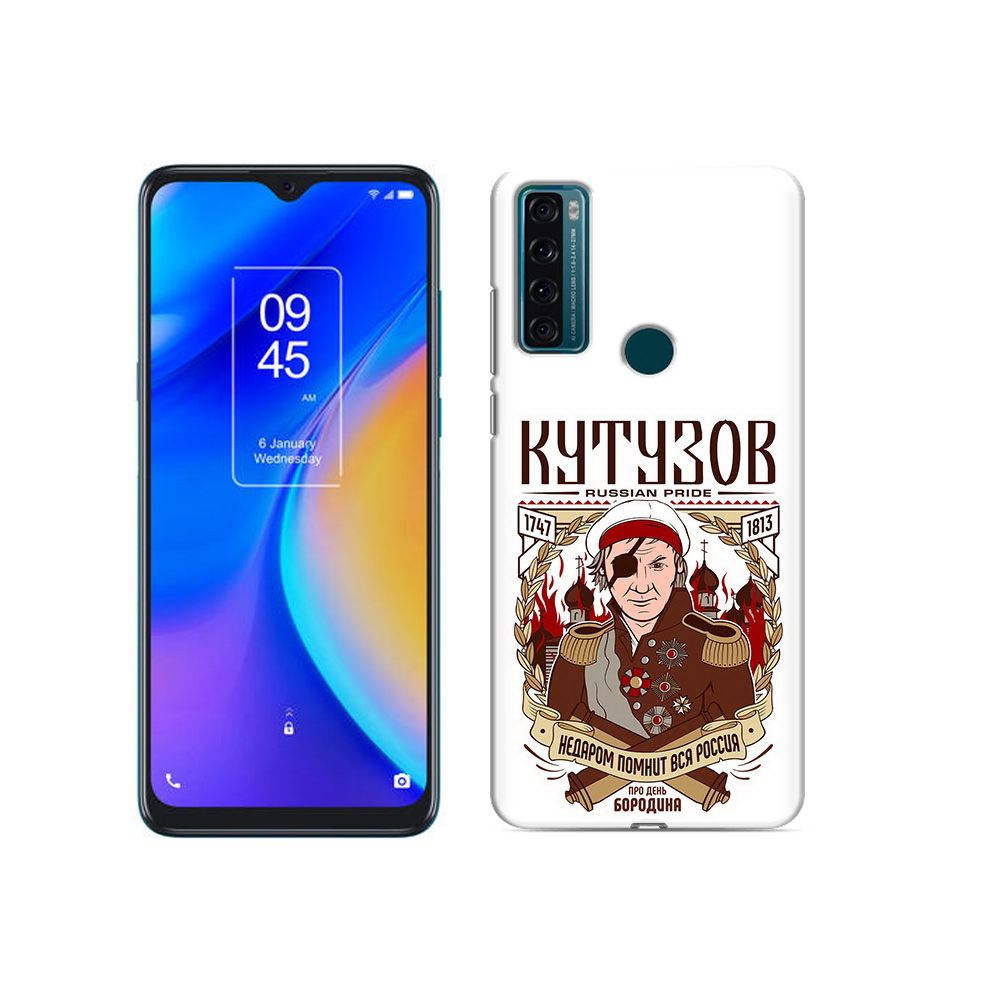

Чехол MyPads Tocco для TCL 20 SE Кутузов, Прозрачный, Tocco