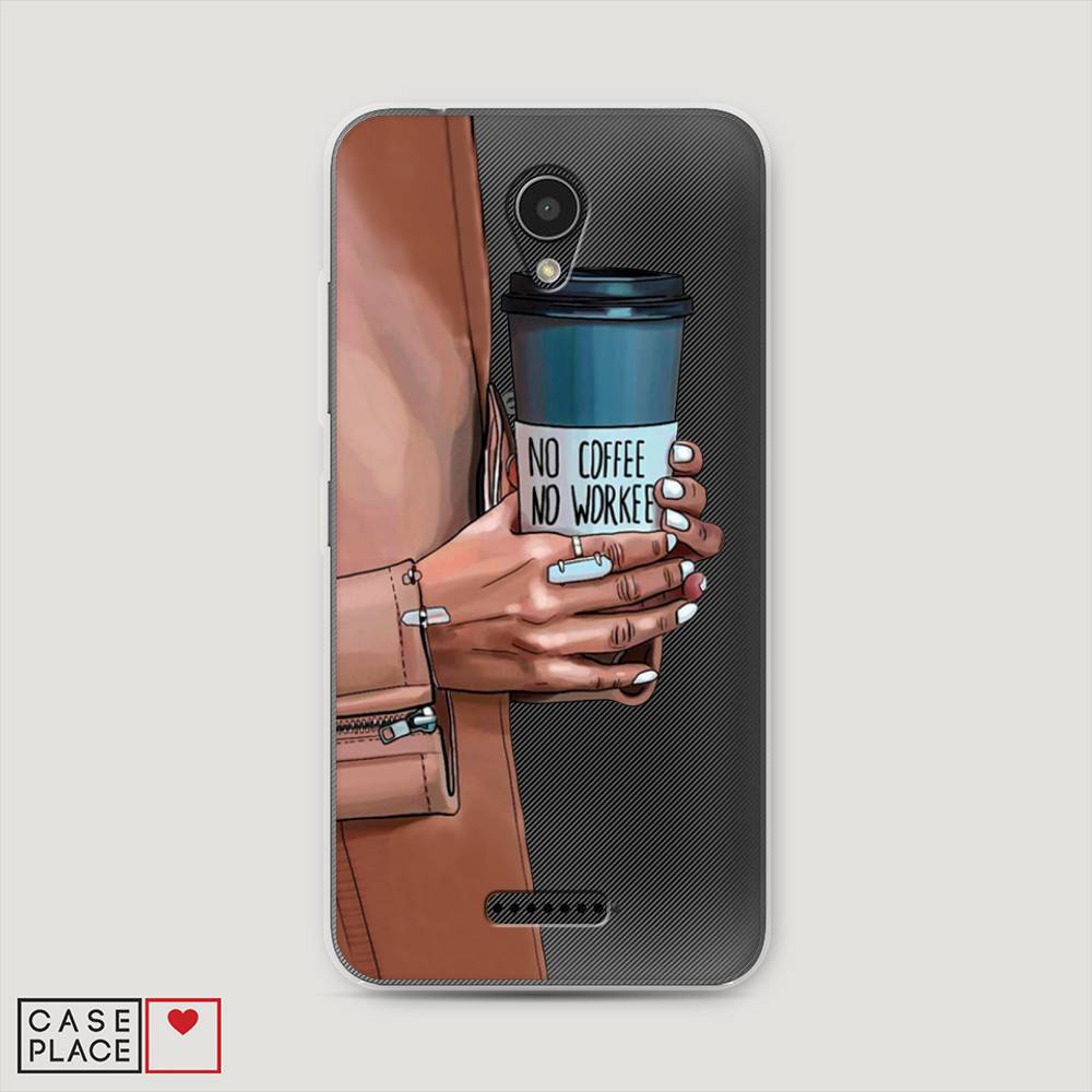

Чехол Awog на Lenovo Vibe B / Леново Vibe B "No coffee", 112450-7