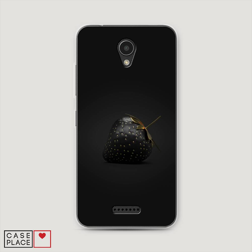 

Чехол Awog на Lenovo Vibe B / Леново Vibe B "Черная клубника", 112450-10