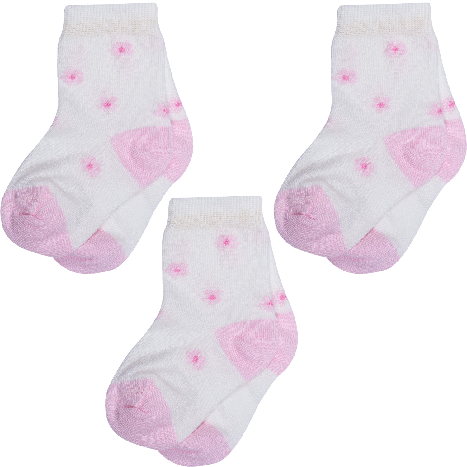 

Носки для девочек Rusocks 3-Д3-13793_12-14 цв. розовый; белый р. 20-22, 3-Д3-13793