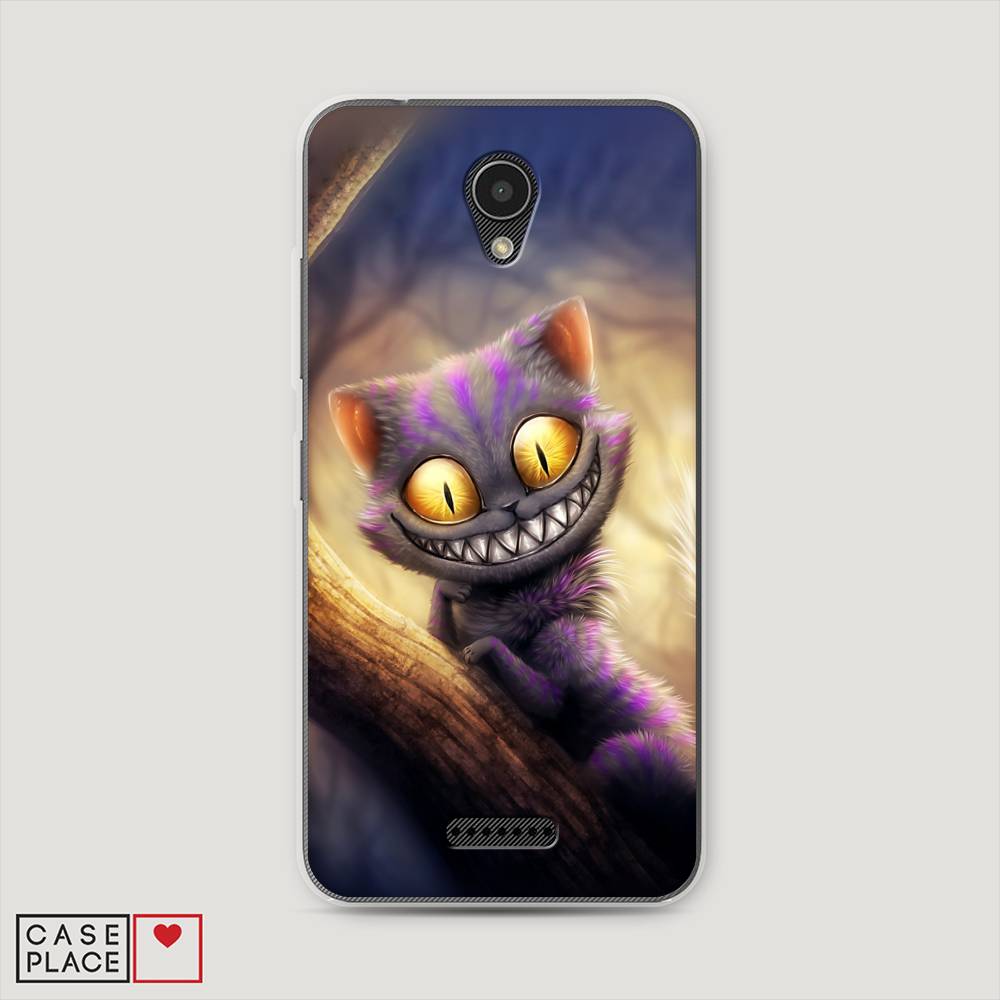 

Чехол Awog на Lenovo Vibe B / Леново Vibe B "Cheshire Cat", 112450-1