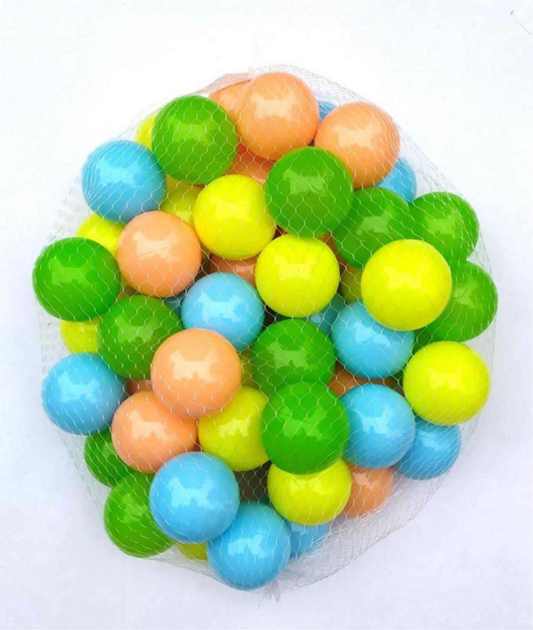 

Шарики для сухого бассейна Poltoys 50 шт. диаметр 6 см PL11501