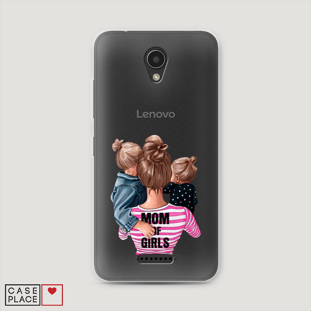 

Чехол Awog на Lenovo Vibe B / Леново Vibe B "Mom of Girls", 112450-6